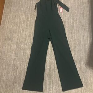 Vince Camuto Dark Green Jumpsuit